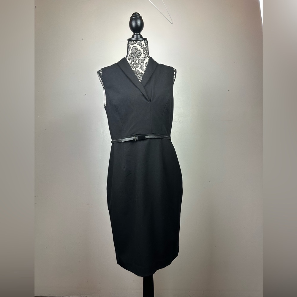 Calvin Klein Black Sleeveless Dress Size 8